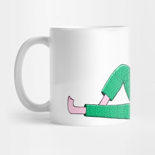 Girl with one eye Mug